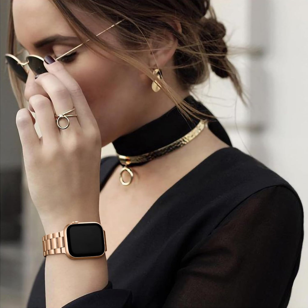 New Model Series X Smartwatch with Premium Metal Chain