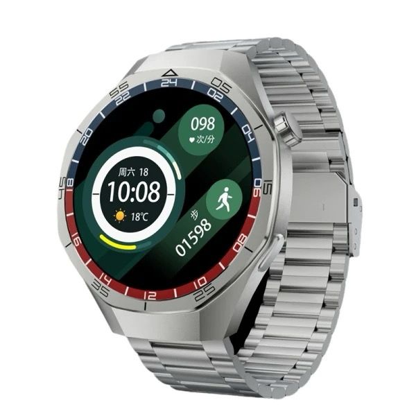 Original SK40 Smart Watch Men AMOLED HD Screen NFC Bluetooth Call Watch GPS Tracking Heart Rate Compass For FXINRISE SmartWatch